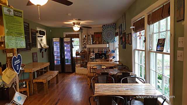 Picture of Natural Living Cafe seating area