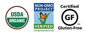 Picture of Certified Organic, Non GMO and Gluten Free
